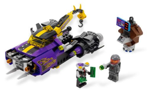 NEW Lego SPACE POLICE Set 5982 SMASH N GRAB Alien SQUIDTRON Purple 