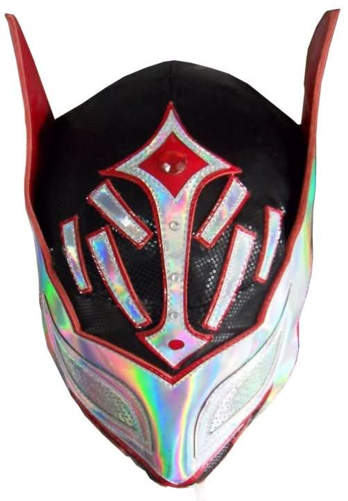 PRO   MASK WRESTLING WWE MISTICO SIN CARA BLACK HUNICO  