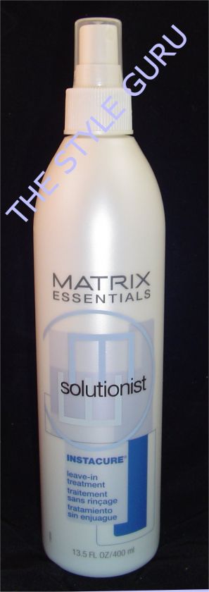 MATRIX ESSENTIALS INSTACURE LEAVE IN CONDITIONER 13.5 *  