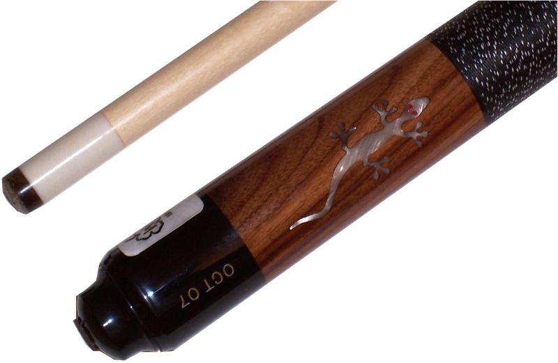 McDermott COTM M74A White Pearl Gecko Pool Cue & Case  