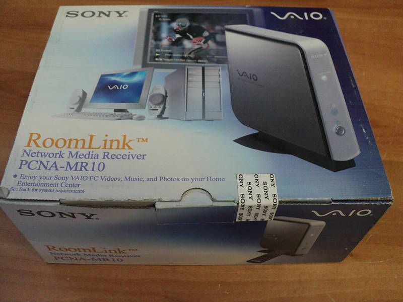 SONY VAIO ROOMLINK NETWORK MEDIA RECEIVER PCNA MR10  