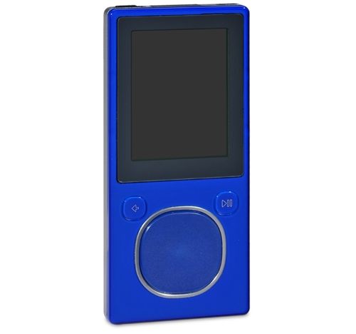 Microsoft Zune 8GB Blue  / Video / FM player / WiFi / Case Bundle 