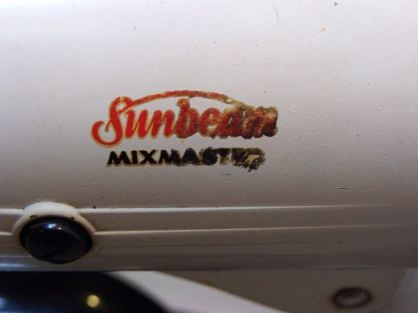 Vintage Sunbeam MixMaster, Bowls w/Juice Attachment  