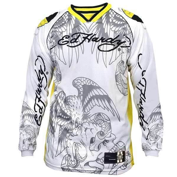 Ed Hardy Motorsport Racing Jersey Eagle Fights Snake  