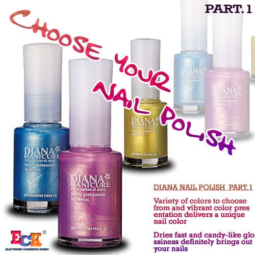 PRORANCE DIANA NAIL ART POLISH / NAIL ENAMEL / PART.1  