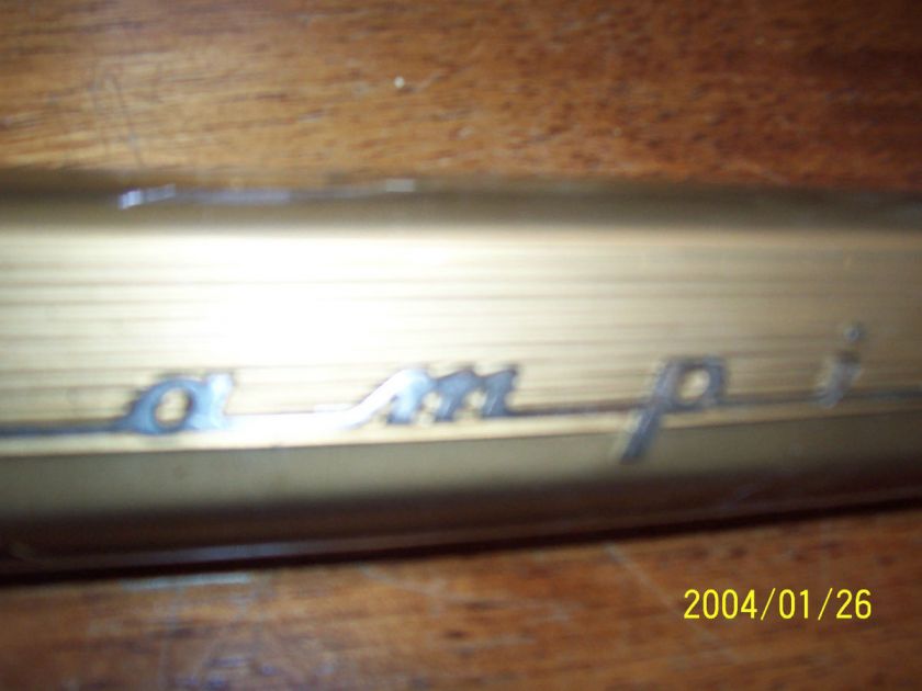   Champion plastic dash name plate NOS 1947 1948 1949 NOS  