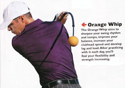 Orange Whip Golf Swing Training Aid ~L@@K~  