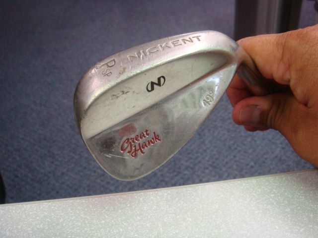 NICKENT Great Hawk 49 PW Pitching Wedge Steel NICE  