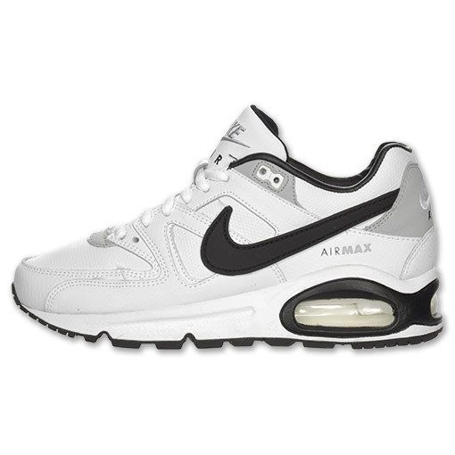 Youth Boys NIKE Air Max Command GS Athletic Shoes White Black Grey NIB 