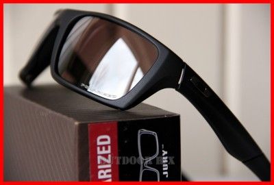 NEW OAKLEY JURY POLARIZED SUNGLASSES Black / OO Black Polarized 