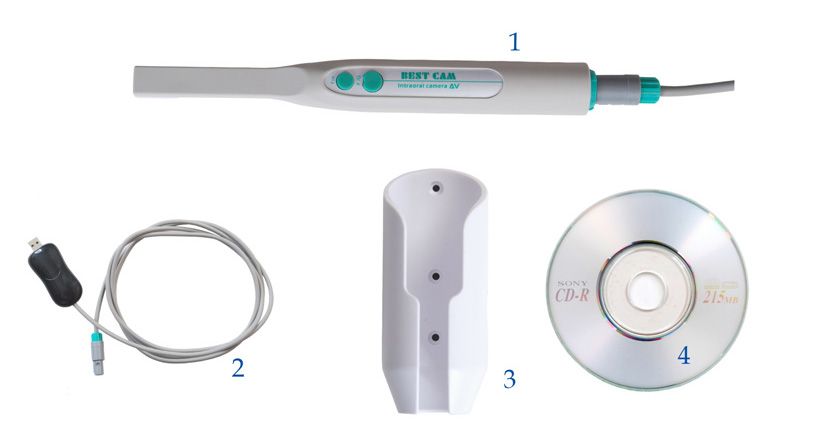 USB Intra Oral Intraoral Camera 4 Mega Sensor Sony CCD  