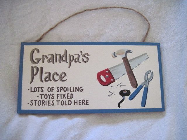 Grandpas Place Sign  