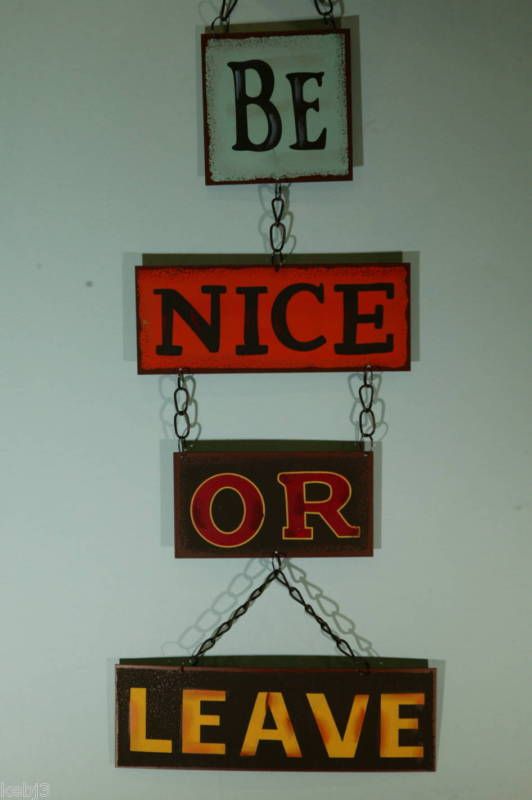 METAL SIGNS & PLAQUES Various Choices & Amusing Quotes  