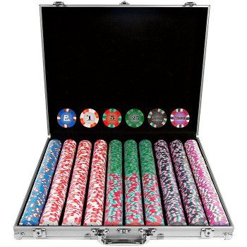 1000 NEXGEN PRO 6000 12 Gram Poker Chips w/ Alum Case  