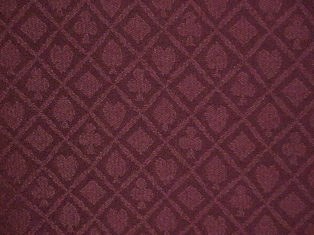 Burgundy Suited Poker Cloth Poker Table Fabric  