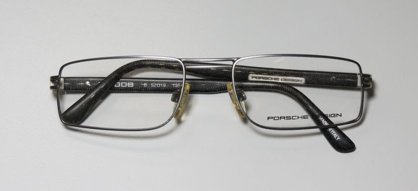 NEW PORSCHE DESIGN 8008 B 52 19 135 CELEBRITY GRAY EYEGLASSES/GLASSES 