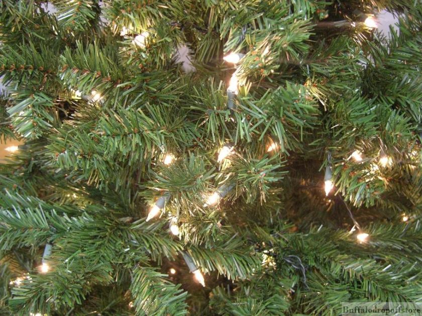 ft Pre Lit Sierra fir christmas tree w/clear lights  