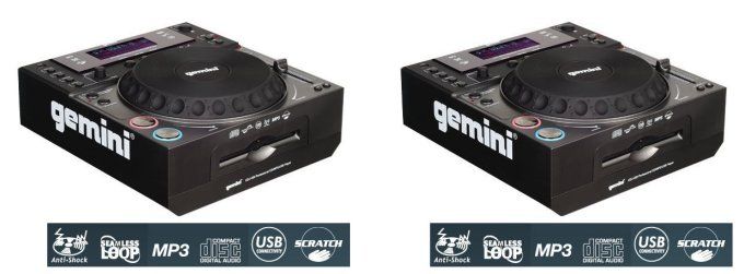   CDJ 600 Professional Tabletop CD//USB Players w/ Scratch  