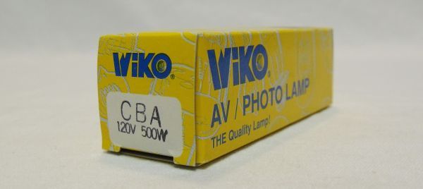 NIB WIKO CBA Projector CBA Projection Bulb 500W 120V Lamp NEW  