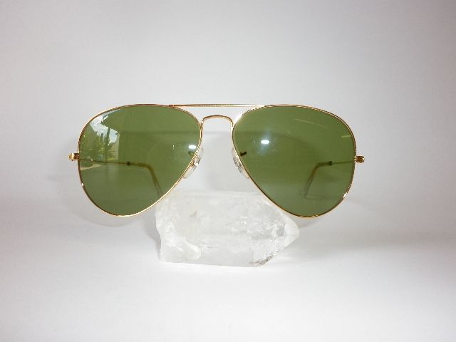 Bausch & Lomb Ray Ban gold Aviator sunglasses H14K  