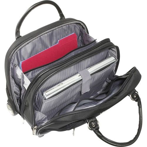 Samsonite Business Cases Ladies Double Gusset Wheeled Portfolio 