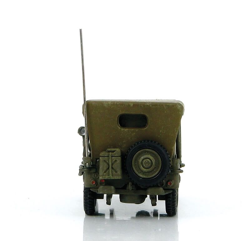 Hobby Master 172 Willys MB Radio Jeep US Air Force, Korea, 1950 