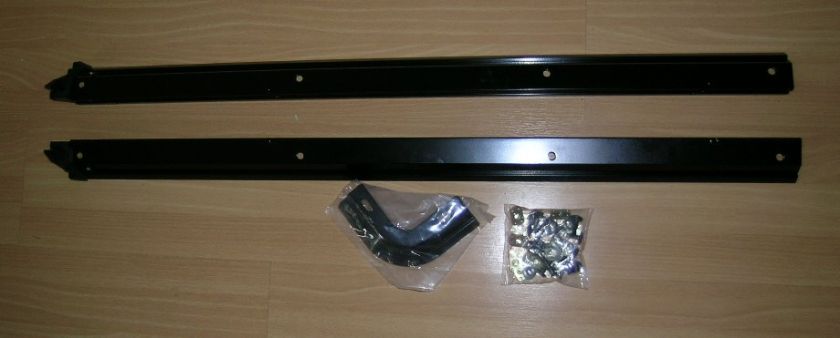 87 95 Jeep Wrangler Half Door Soft Top Channel Hardware  