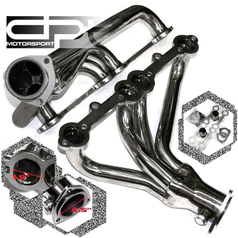   IROC Z 5.0/5.7 305/350 V8 CID SMALL BLOCK STAINLESS EXHAUST HEADER