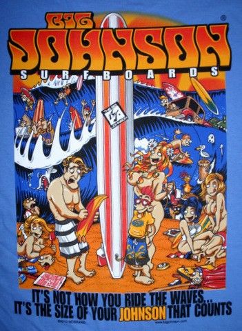 Big Johnson T Shirt Surfboards  