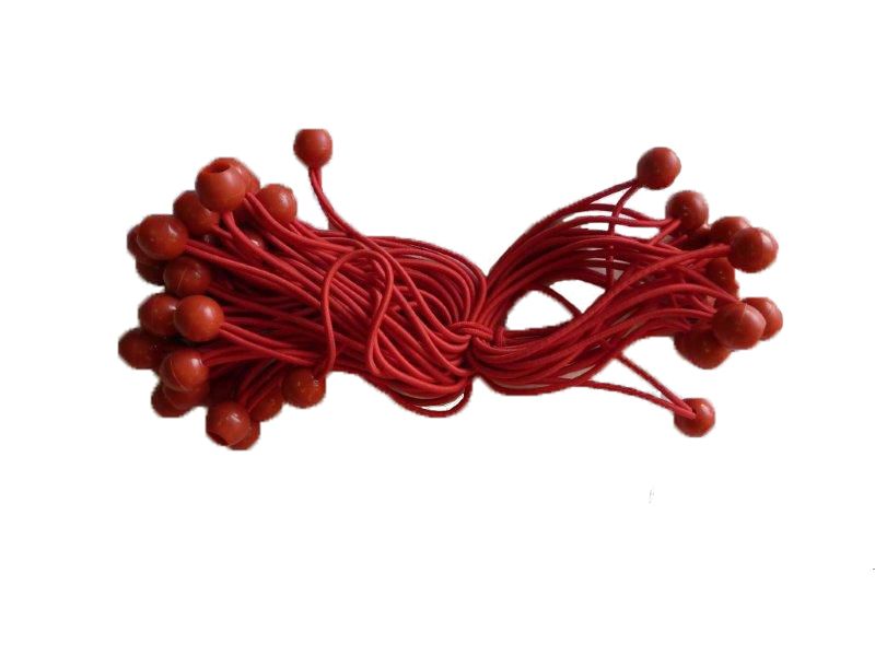 50 9 RED BALL BUNGEES CORD TARP CANOPY TARP CORDS  