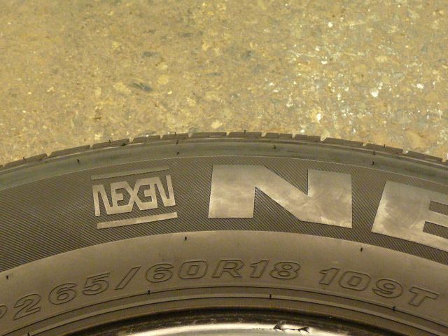 ONE NICE NEXEN ROADIAN 542, 265/60/18, TIRE # 32310  