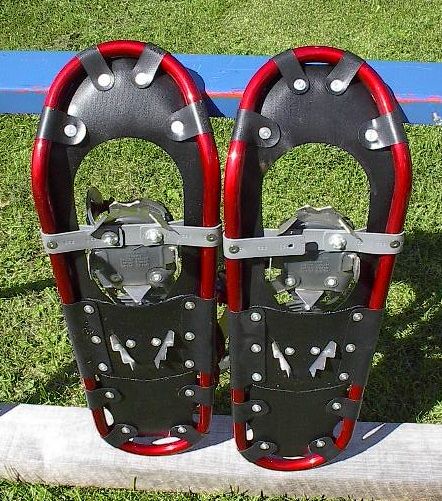 ALUMINUM Snowshoes 25x8 w/ Bindings Snow Shoes ATLAS MODEL No 825 