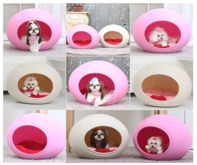 MODERN INDOOR EGG PET DOG CAT HOUSE DECOR INTERIOR  