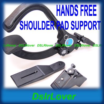 NEW Video Camera Tripod Hand Free Shoulder Support PAD  