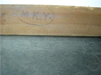 ANTIQUE SLATE / CHALK BOARD 2 SIDE , STONE BOARD UNUSUAL  