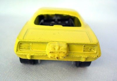 Vintage 1973 HOT WHEELS Redline Yellow SNAKE EXC  